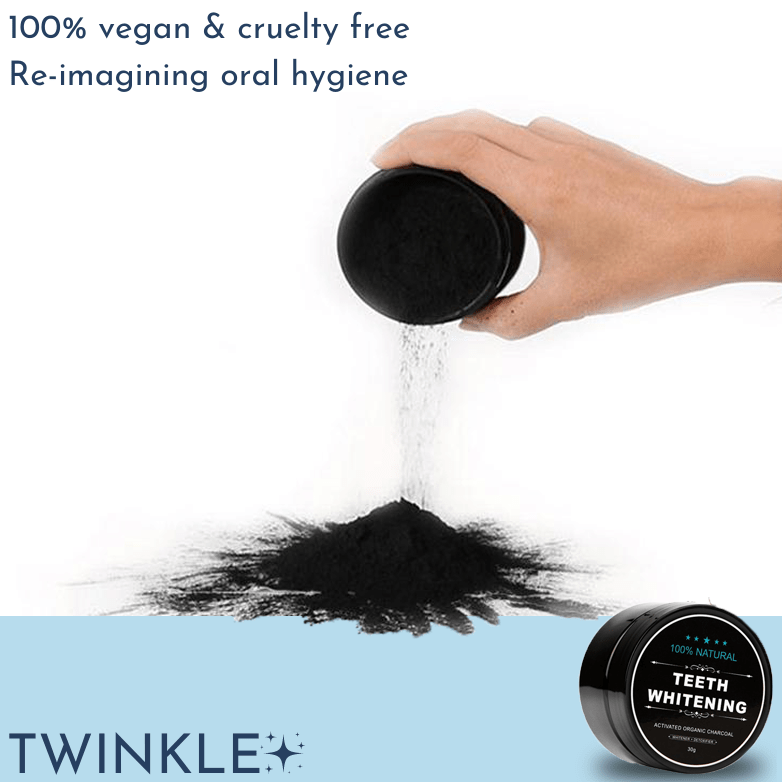 TWINKLE TEETH© - ACTIVATED CHARCOAL TOOTH POLISH